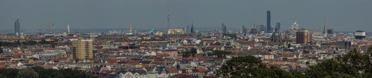 Wien-Panorama von der Gloriette gesehen